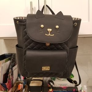 Betsey Johnson Cat Backpack